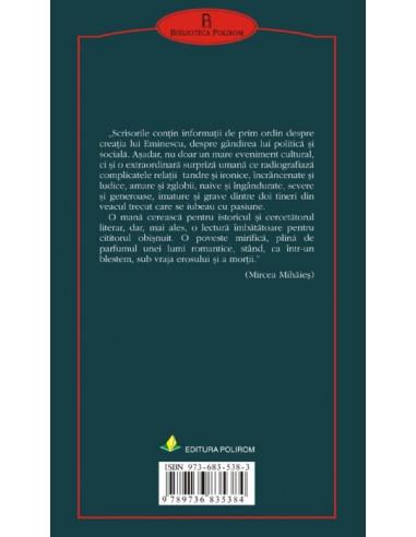 Dulcea mea Doamnă Eminul meu iubit