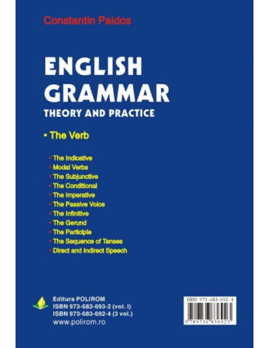 English Grammar. Theory and Practice