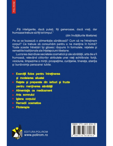 Rețete tibetane de frumusețe