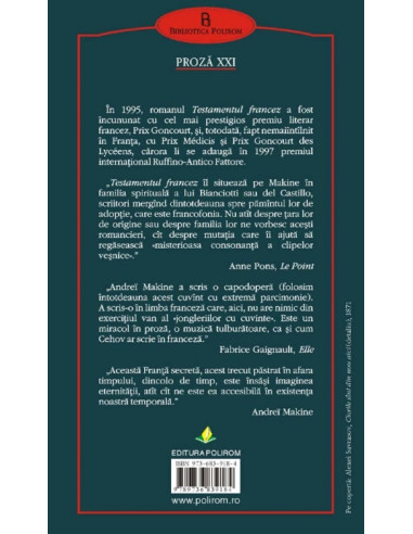 Testamentul francez Testamentul francez