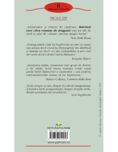 Bătrânul care citea romane de dragoste