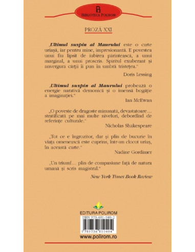 Ultimul suspin al Maurului Ultimul suspin al Maurului