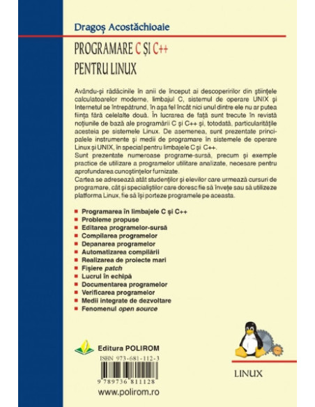 Programare C și C++ pentru Linux