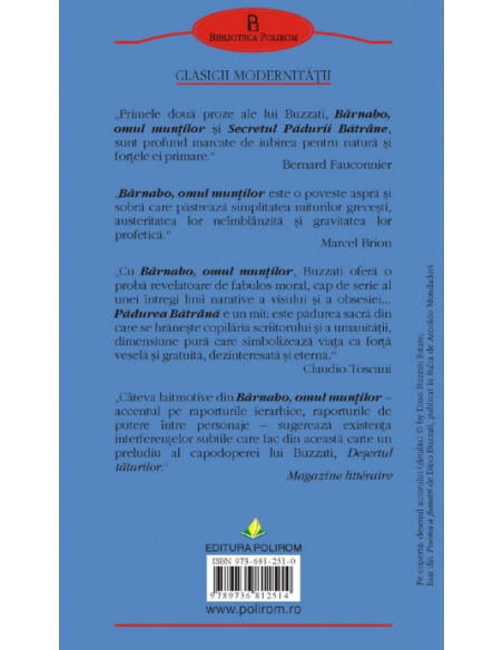 Barnabo, omul munților • Secretul Pădurii Bătrîne