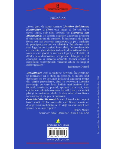 Cvartetul din Alexandria: Mountolive