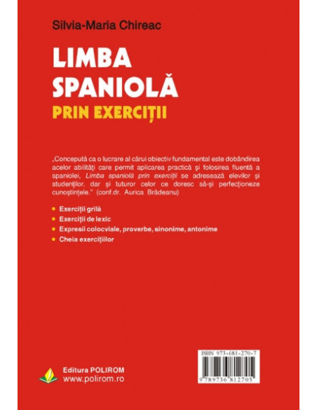 Limba spaniolă prin exerciții