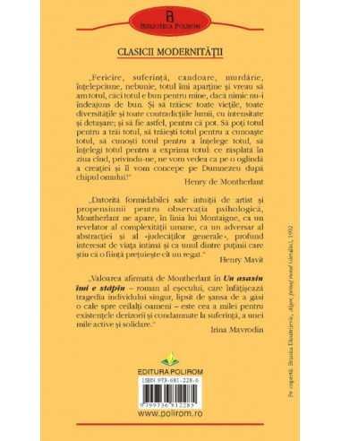 Un asasin îmi e stăpân