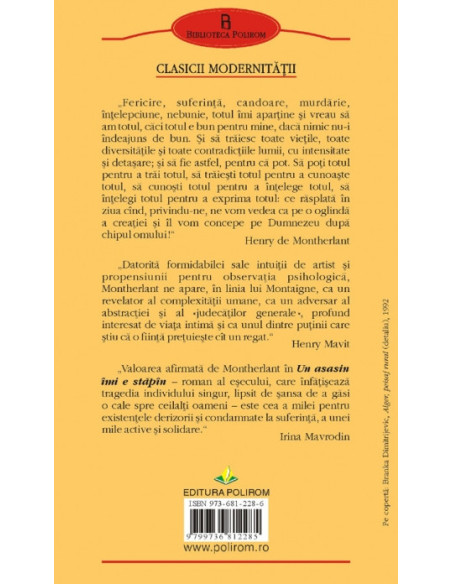 Un asasin îmi e stăpân