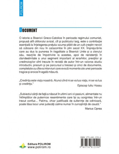 Istoria Bisericii Greco-Catolice sub...