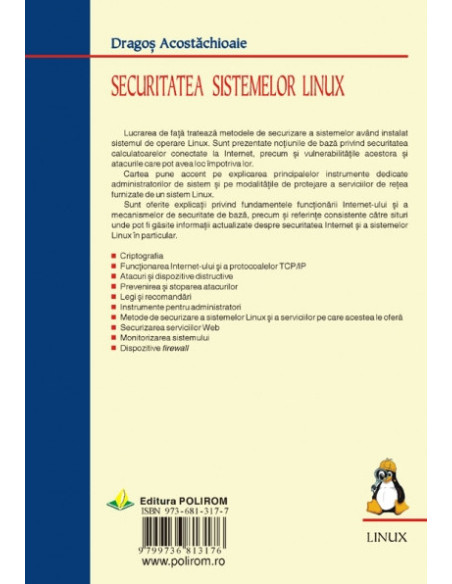 Securitatea sistemelor Linux