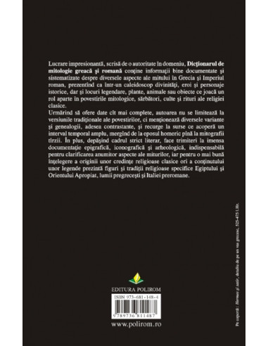 Dicţionar de mitologie greacă şi romană