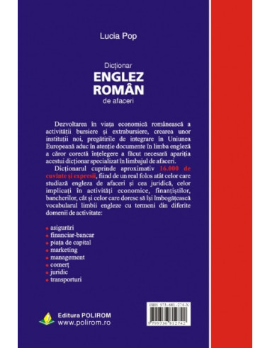 Dicționar englez-român de afaceri