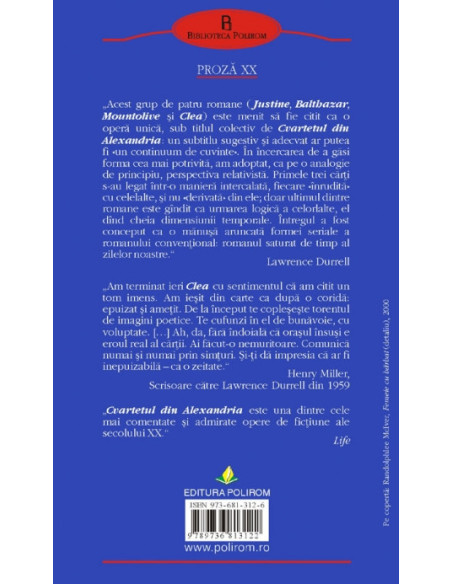 Cvartetul din Alexandria: Clea