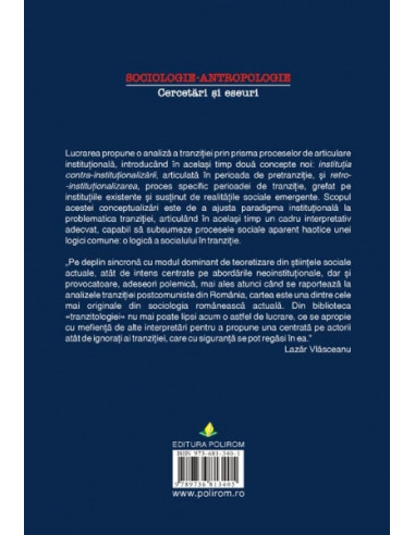 Imagini instituționale ale tranziției