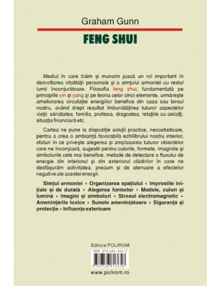 Feng Shui. Armonia casei tale