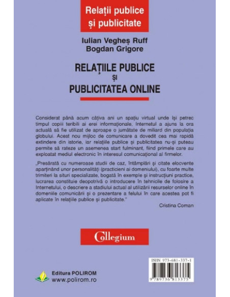 Relațiile publice și publicitatea online