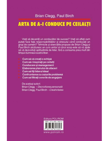 Arta de a-i conduce pe ceilalți. Curs...