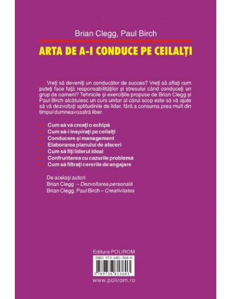 Arta de a-i conduce pe ceilalți. Curs rapid