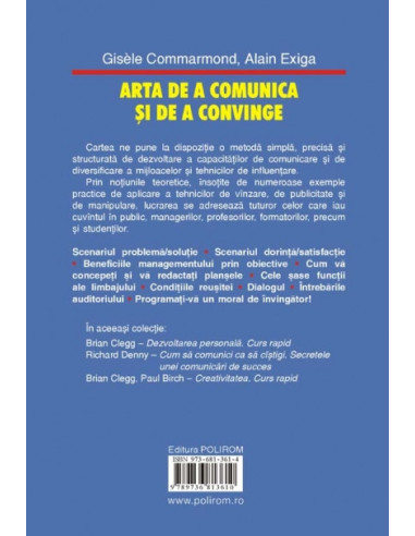 Arta de a comunica şi de a convinge