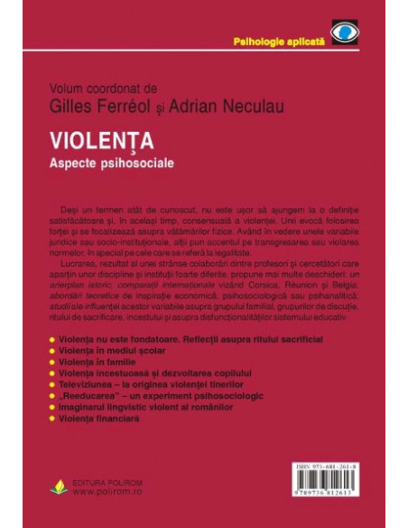 Violența. Aspecte psihosociale