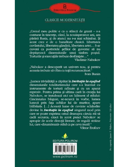 Invitație la eșafod