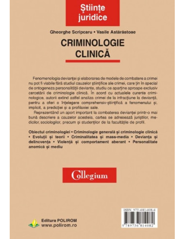 Criminologie clinică