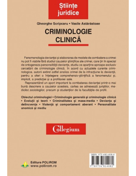 Criminologie clinică