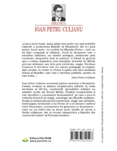Iocari serio. Ştiinţă şi artă în gîndirea Renaşterii