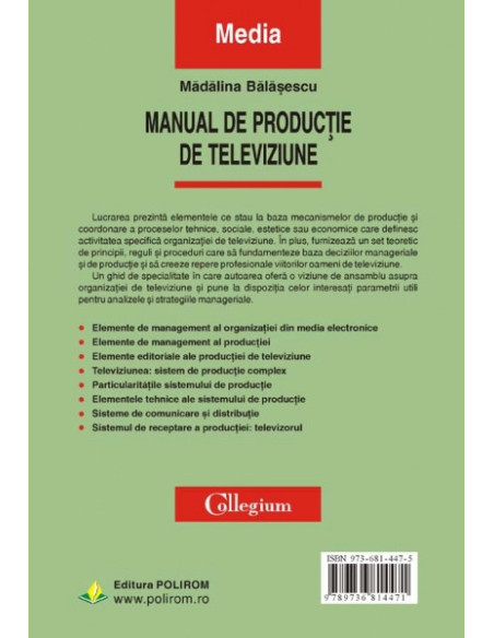 Manual de producție de televiziune