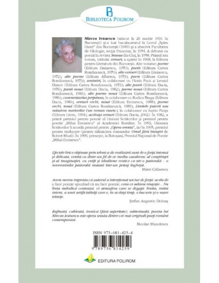 versuri poeme poesii altele aceleaşi vechi nouă