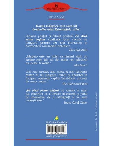Pe cînd eram orfani Pe cînd eram orfani