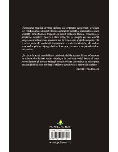 Dicționar inițiatic al ordinelor...