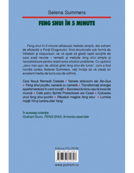 Feng shui în 5 minute