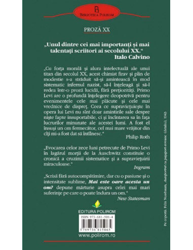 Mai este oare acesta un om? Mai este oare acesta un om?