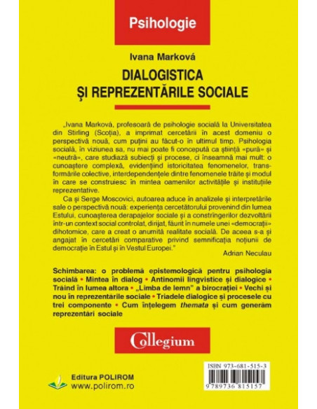 Dialogistica și reprezentările sociale
