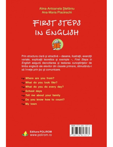 First Steps in English First Steps in English