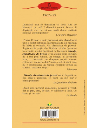 Micuța vînzătoare de proză