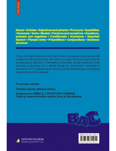 Focus on English Grammar and Exams