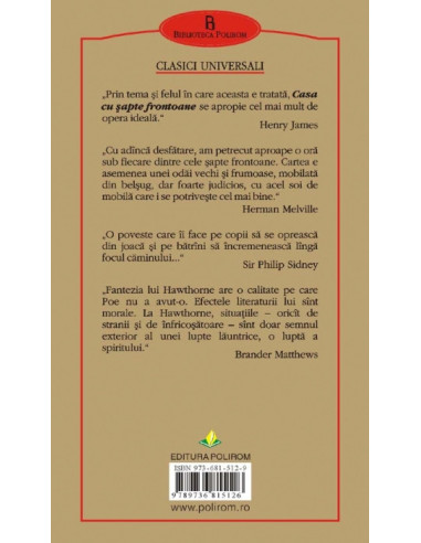 Casa cu şapte frontoane