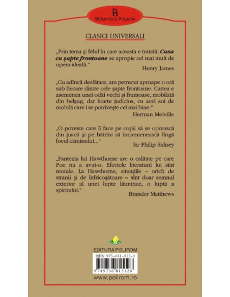 Casa cu şapte frontoane