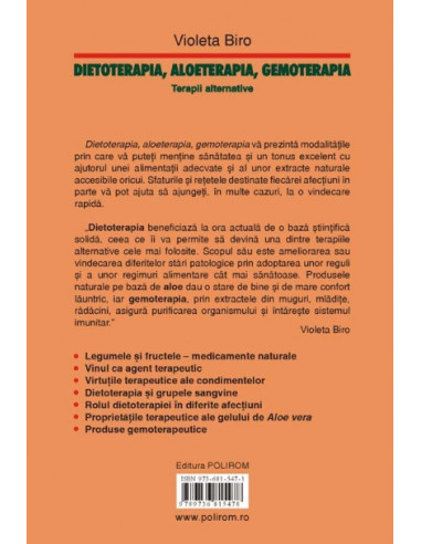 Dietoterapia, aloeterapia,...