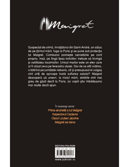 Maigret și școala crimei