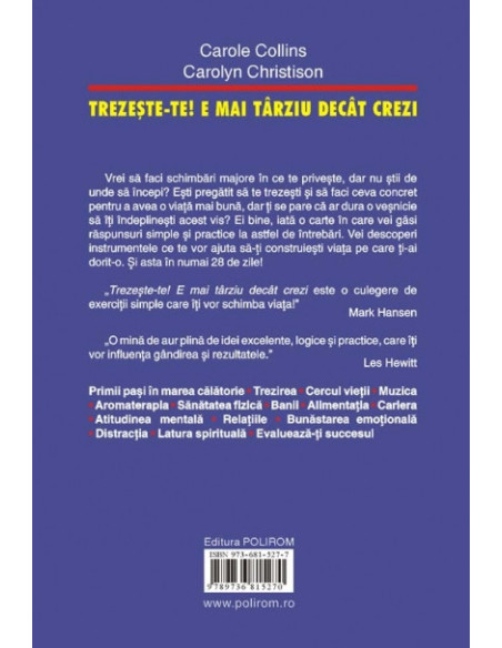 Trezeşte-te! E mai târziu decât crezi