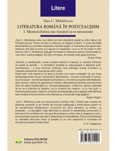 Literatura română în postceaușism. 