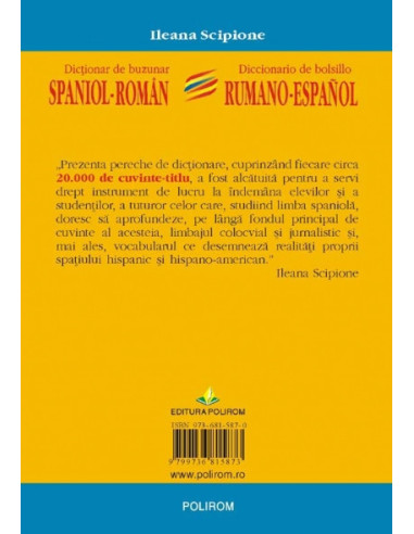 Dicționar de buzunar...