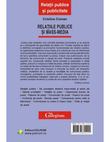 Relațiile publice și mass-media 