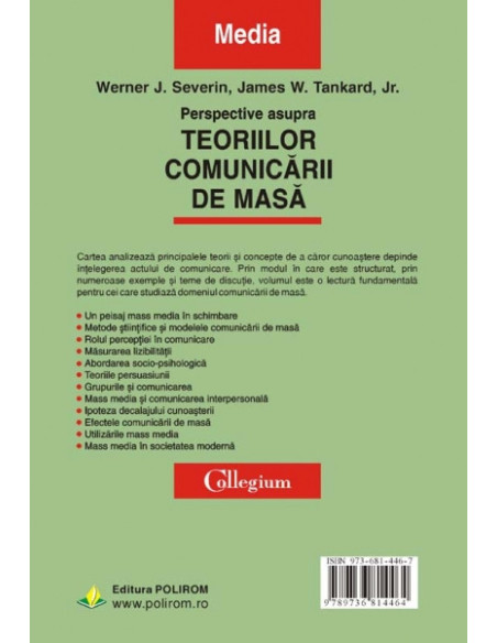 Perspective asupra teoriilor comunicării de masă