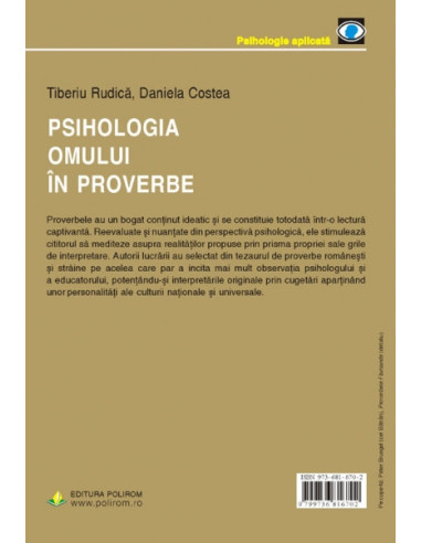 Psihologia omului în proverbe Psihologia omului în proverbe