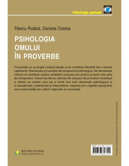 Psihologia omului în proverbe