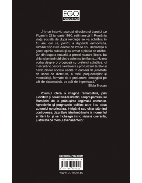 Profeţii despre trecut şi despre viitor